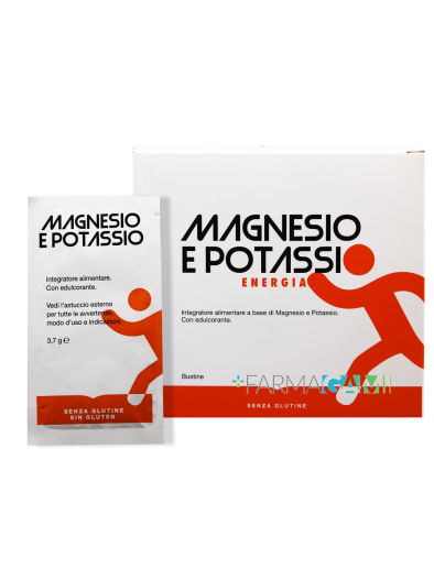 FarmaGami-Magnesio e Potassio Integratore Energia 20 Bustine