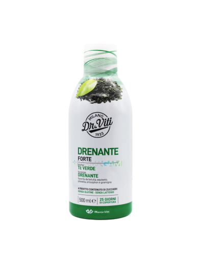 Marco Viti Drenante Forte Te' Verde Integratore Senza Glutine 500 ml