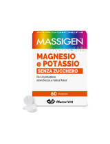 Massigen Integratore Magnesio Potassio Senza Zucchero 60 Compresse