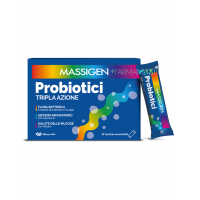 Massigen Integratore Probiotici Tripla Azione 12 Stick Orosolubili