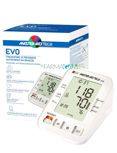 Master-Aid Tech Evo Misuratore Di Pressione Automatico Braccio 