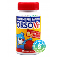 Orsovit Vitamine Per Bambini 60 Caramelle Gommose Gusto Frutta