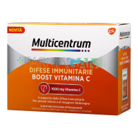 Multicentrum Boost Vitamina C Integratore Difese Immunitarie 14 Bustine