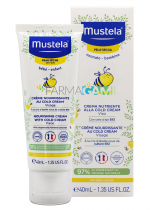 Mustela Crema Viso Nutriente alla Cold Cream Pelle Secca 40 ml