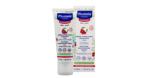 Mustela crema idratante lenitiva viso 40 ml prezzo 9,50 €