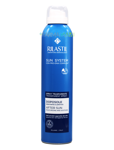 Rilastil Sun System Doposole Spray Trasparente Idratante E Rinfrescante 200 ml