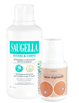 Saugella Detergente Intimo&Corpo 500 ml Omaggio Minisize 150 ml 