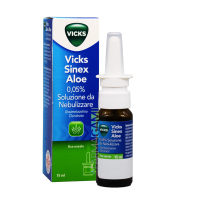 VICKS* Sinex Aloe 0,05 % Decongestionante Nasale Soluzione Nebulizzante 15 ml