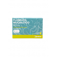 Fluimucil Mucolitico* 600 mg 10 Compresse Effervescenti 