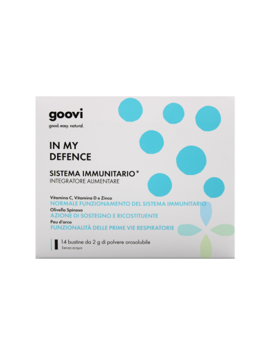 GOOVI INTEGRATORE SISTEMA IMMUNITARIO CON AZIONE RICOSTITUENTE 14 BUSTINE