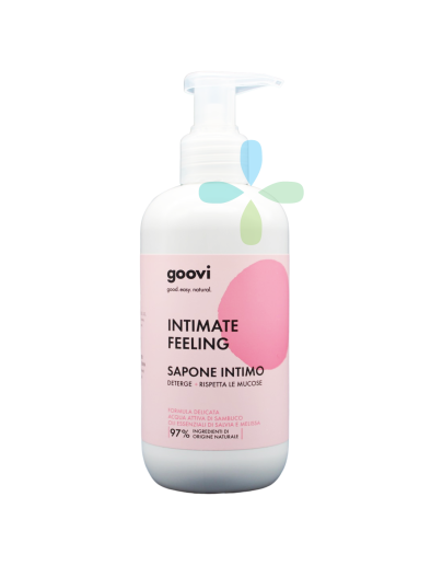GOOVI SAPONE DETERGENTE INTIMO CON ACQUA DI SAMBUCO E SALVIA 250ML
