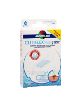 Master-Aid Cerotto Cutiflex Med Strip Trasparente Impermeabile 10 Pezzi