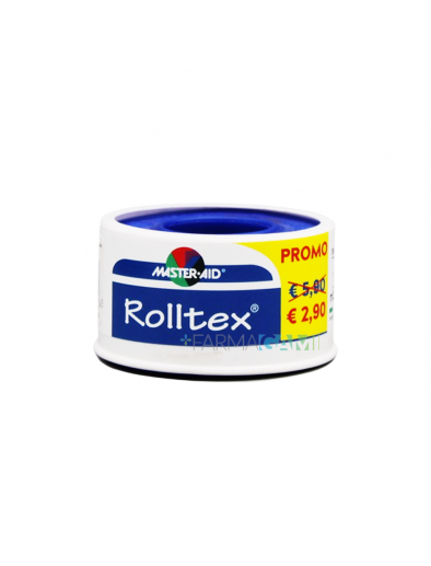 Master-Aid Rolltex Cerotto In Tela Bianca Adesivo 5X2,5 cm 