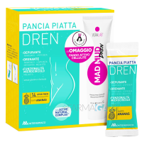 Pancia Piatta Dren Ananas 14 Bustine Stick Pack + Veralab Fango Attivo Cellulite 100 ml Omaggio