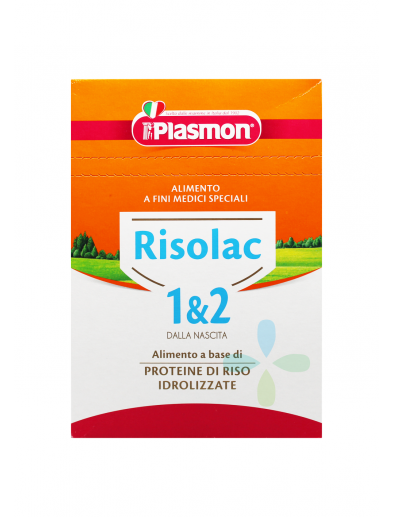 PLASMON RISOLAC 1&2 ALIMENTO PROTEINE DI RISO IDROLIZZATE 350 G