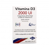 Vitamina D3 Integratore IBSA 2000 UI 30 film orali