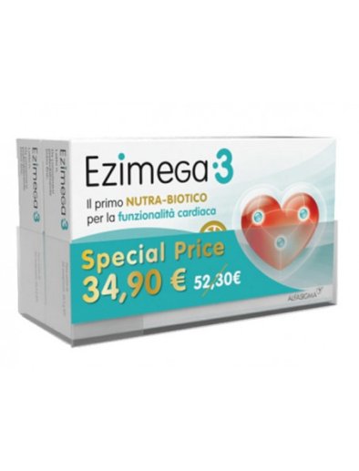 Ezimega3 Integratore Salute Cardiovascolare Pack 20 Compresse