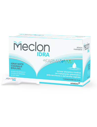 Meclon Idra Emulgel Idratante Secchezza Vaginale 7 Monodose 5ml