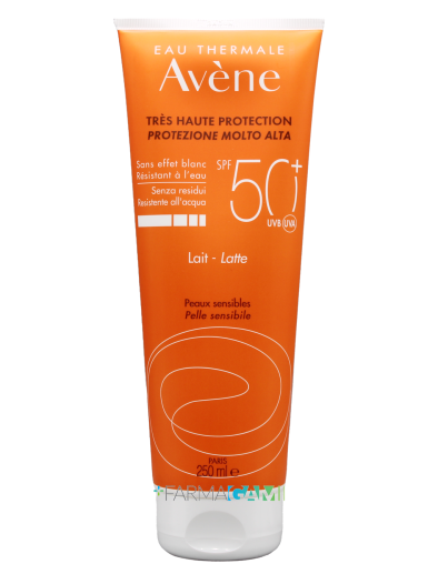 Avène Latte Solare SPF 50+ Idratante 250 ml