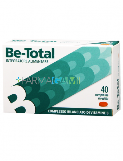 Be-Total Integratore Vitamine B Stanchezza e Affaticamento 40 Compresse Rivestite