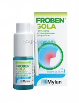 Froben Gola Spray Mal di Gola 0,25% 15 ml