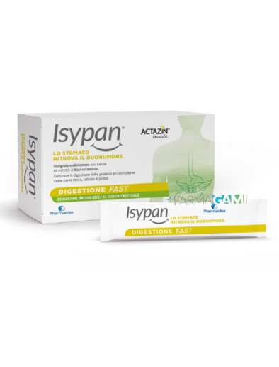 Isypan Digestione Fast 20 Bustine Orsosolubili 
