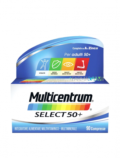 Multicentrum Select 50 + Integratore Multivitaminico 90 compresse 