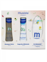 Mustela Cofanetto Bagnetto Detergente Delicato 200ml + Shampoo Dolce 200 ml + Turbante