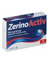 ZERINOACTIV* 200 mg ibuprofene + 30 mg pseudoefedrina 20 compresse rivestite