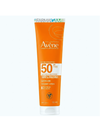 Avene Latte Solare Invisible  SPF 50+ 100 ml Formato Viaggio