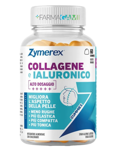 Zymerex Gum Collagene Ialuronico 60 Caramelle Gommose