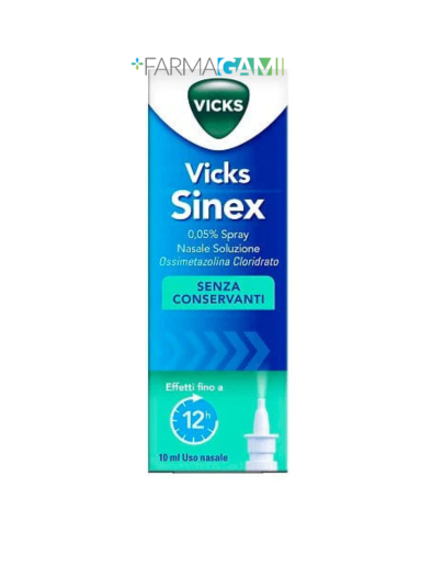 Vicks Spray Nasale Senza Conservanti 10 ml