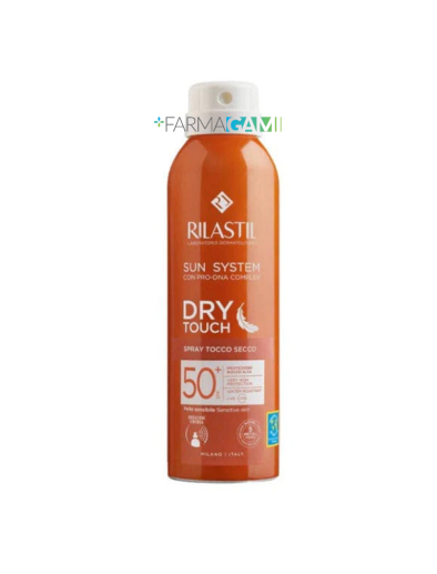 Rilastil Sun System Dry Touch Spray SPF 50+ Protezione Solare Corpo 200 ml
