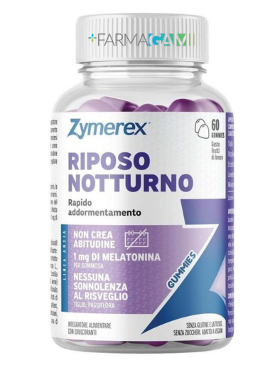 Zymerex Riposo Notturno 1mg Melatonina 60 Caramelle Gommose