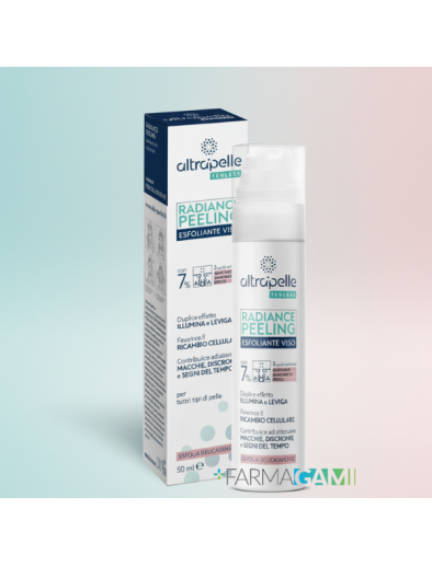 Altrapelle Tenless Radiance Peeling 50 ml – Gel esfoliante viso con 7 % AHA 