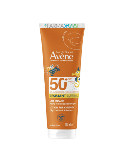 Avène Latte Bambini SPF50+ 250 ml – Protezione molto alta Viso e Corpo