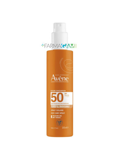 Avène Spray Solare SPF50+ Protezione Alta corpo pelle sensibile 200ml
