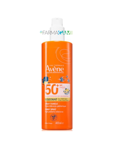 Avène Spray Solare Family SPF50+ 400 ml Protezione Alta Corpo