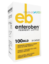 Enteroben 100 MLD Integratore Fermenti Lattici 20 Capsule