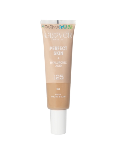 Glover Perfect Skin Fondotinta 03 SPF 25 Finish Naturale Glow 30ml Glover Perfect Skin Fondotinta 03 SPF 25 Finish Naturale Glow 30ml