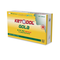 Ketodol Gola con Flurbiprofene Miele e Limone 16 Pastiglie Ketodol Gola con Flurbiprofene Miele e Limone 16 Pastiglie