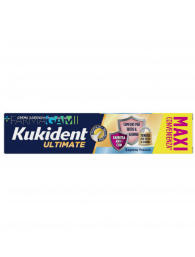 Kukident Ultimate Crema Adesiva Per Protesi Dentale Sapore Fresco 57 g