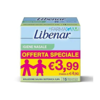 Libenar Soluzione Fisiologica Isotonica 0,9% 15 Flaconcini da 5 ml