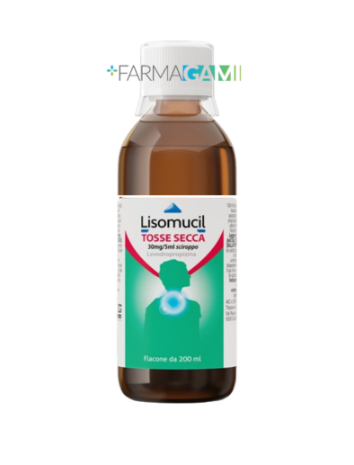 Lisomucil Tosse Secca 30mg/5ml Sciroppo 200 ml