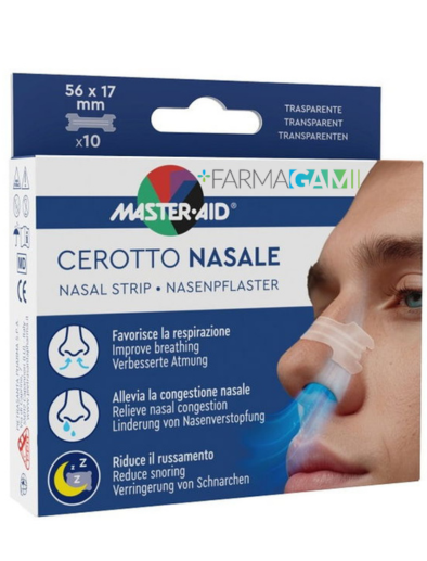 Cerotto Nasale Master-Aid 56X17mm 10 pezzi 