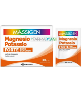 Massigen Magnesio e Potassio Forte Zero Zuccheri 30 Bustine Massigen Magnesio e Potassio Forte Zero Zuccheri 30 Bustine