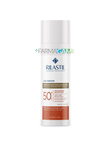 Rilastil Sun System Age Repair SPF 50+ Crema Solare Viso Anti-Age 40 ml