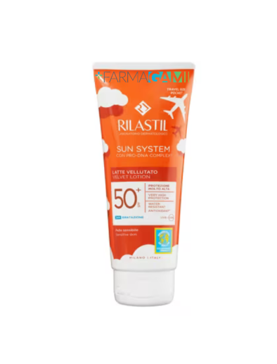 Rilastil Sun System Latte Vellutato SPF 50+ Viso Corpo Travel Size 100 ml