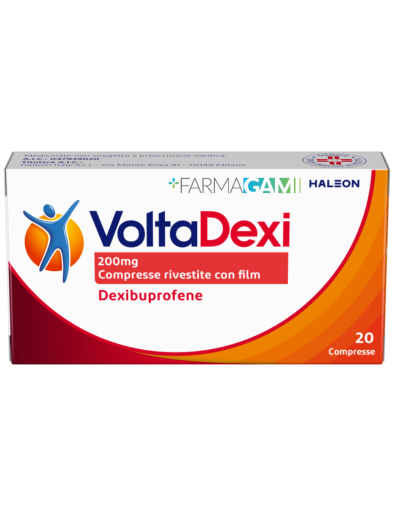 Voltadexi 20 compresse 200mg Dexibuprofene Voltadexi 20 compresse 200mg Dexibuprofene