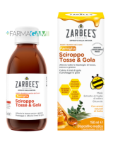 Zarbee'S Tosse & Gola Famiglia Sciroppo 150 ml Zarbee'S Tosse & Gola Famiglia Sciroppo 150 ml